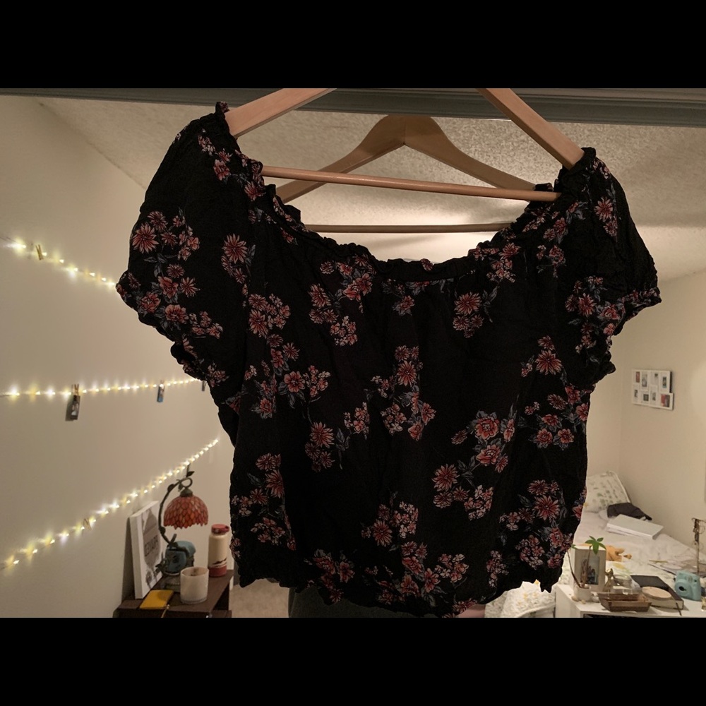 Off the shoulder blouse